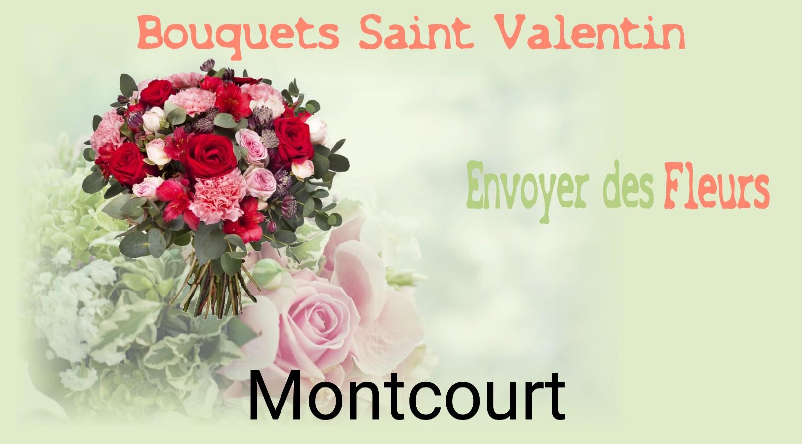 Roses de Saint-Valentin livrées à Montcourt